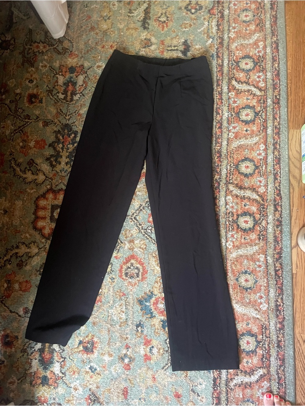 Investments Black Straight-Leg Women's Trousers